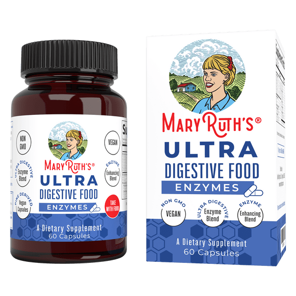 MaryRuth Organics Ultra Digestive Food Enzymes (60 Count)