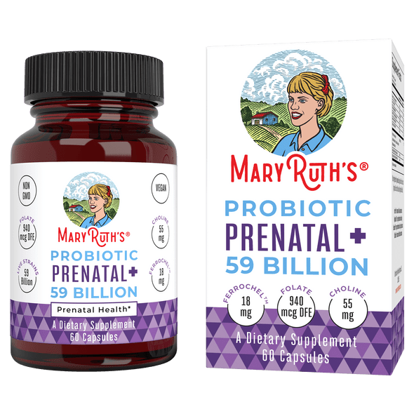 MaryRuth Organics Probiotic Prenatal+ (60 Count)