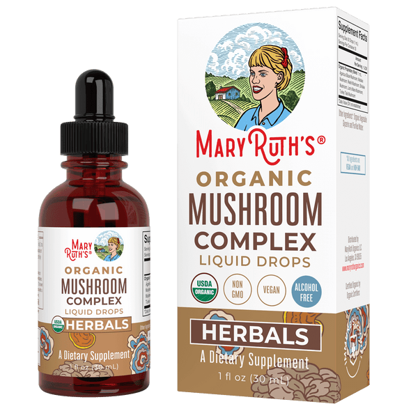 MaryRuth Organics Organic Mushroom Complex Liquid Drops