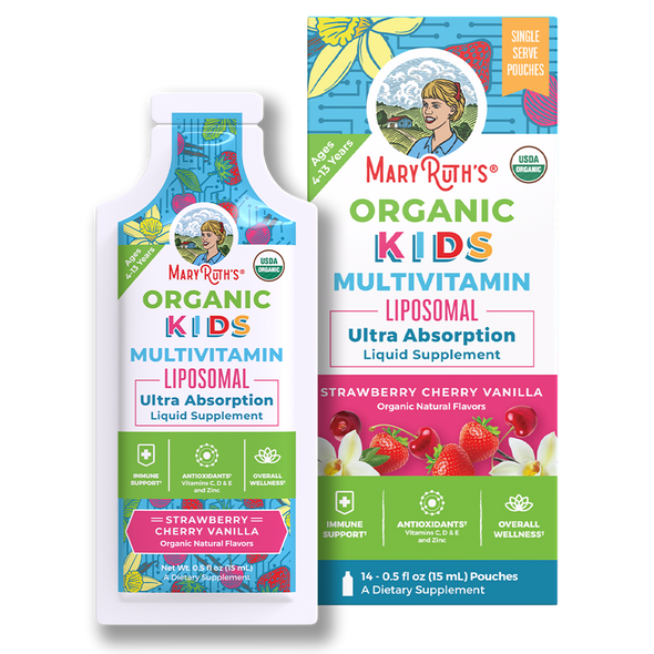 MaryRuth Organics Kids Multivitamin Liposomal Box (14 ct)