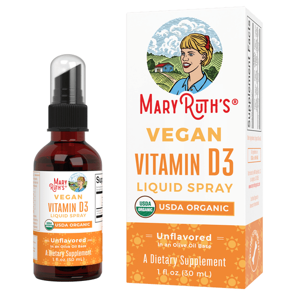 MaryRuth Organics Vegan Vitamin D3 Liquid Spray