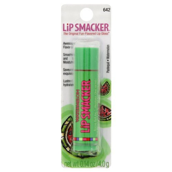 Lip Smacker Flavored Lip Balm Watermelon Flavor Clear For Kids Men Women Dry Kids