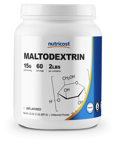 Nutricost Maltodextrin Powder 2LBS - Gluten Free, Non-GMO