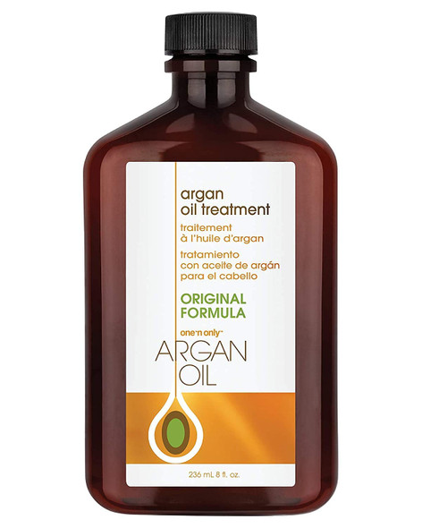 One n Only Argan Oil Hair Treatment Helps Smooth and Strengthen Damaged Hair Eliminates Frizz Creates Brilliant Shines NonGreasy Formula 8 Fl. Oz