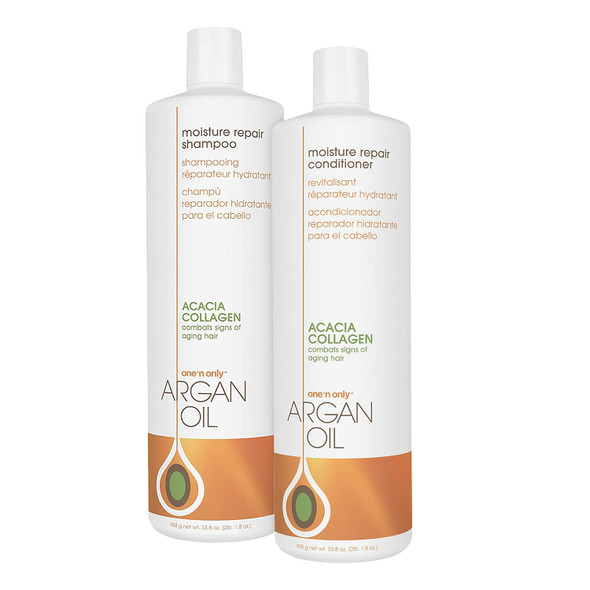 One n Only Argan Oil Moisture Repair Shampoo And Conditioner Set 33 Oz Each
