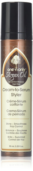 one n only Argan Oil Cream To Serum Styler Derived from Moroccan Argan Trees 3.25 Ounce