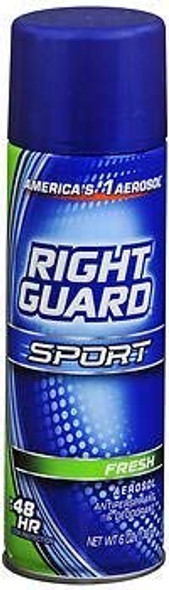 Right Guard Sport Antiperspirant  Deodorant Aerosol Fresh  6 oz Pack of 3
