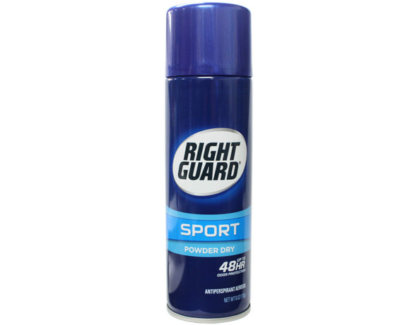 Right Guard Aerosol Sport Powder Dry Antiperspirant 6 oz Pack of 4