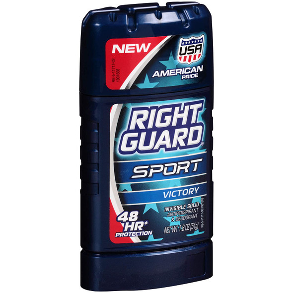 Right Guard Sport Antiperspirant Deodorant Stick Victory 1.8 Ounce Pack Of 6