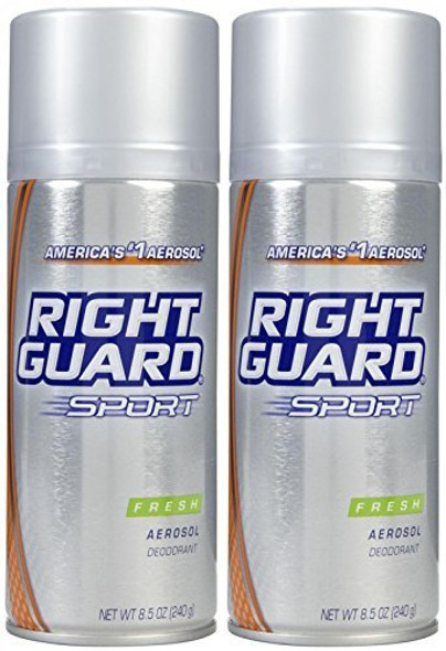 Right Guard Sport Aerosol Deodorant Fresh 8.5 oz 2 pk