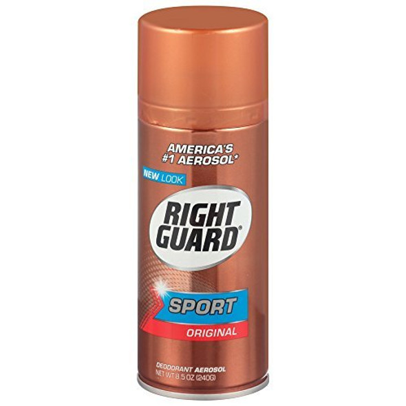 Right Guard Sport Deodorant Aerosol Original 8.5 oz Pack of 7