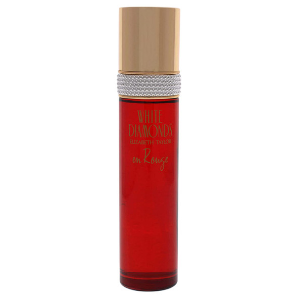 Elizabeth Taylor White Diamonds En Rouge Women EDT Spray 3.3 oz