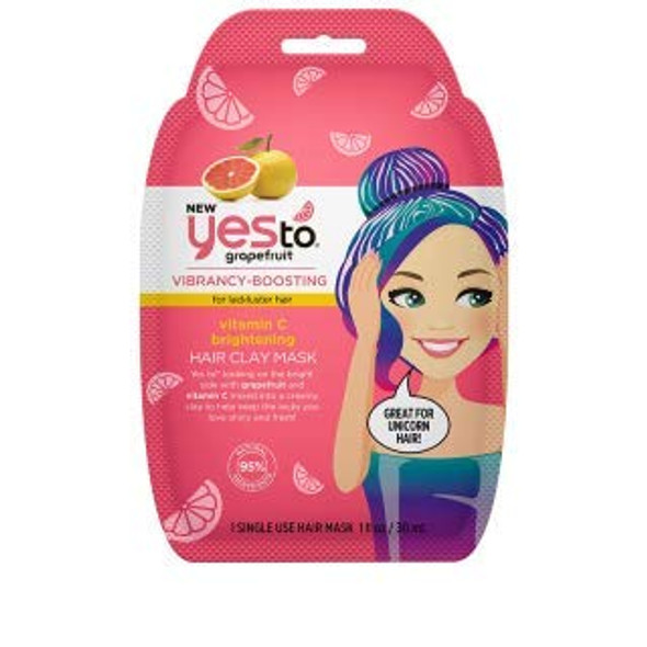 YES TO Grapefruit Bright Clay Hair Mask SGU 30 millilitre