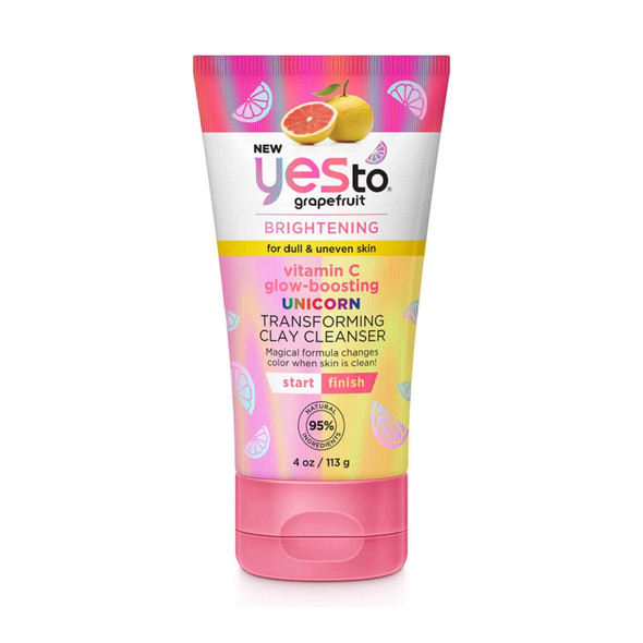 Yes To Grapefruit Vitamin C GlowBoosting Unicorn Transforming Clay Cleanser