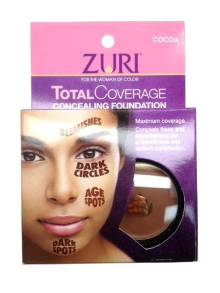 Zuri Total Coverage Concealing Foundation  Cocoa .14 ounce