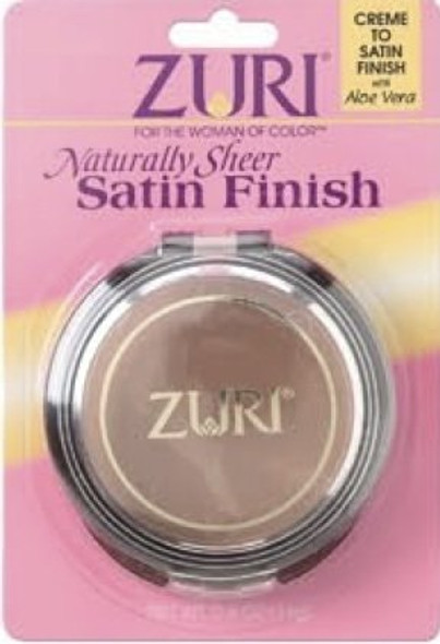 Zuri Naturally Sheer Satin Finish Pressed Powder  Sorrel