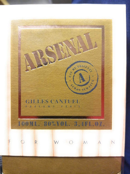 Arsenal by Gilles cantuel edt 3.4 oz women