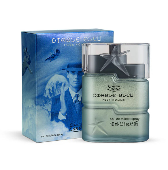 Creation Lamis Diable Bleu Eau De Toilette Spray for Men 100ml