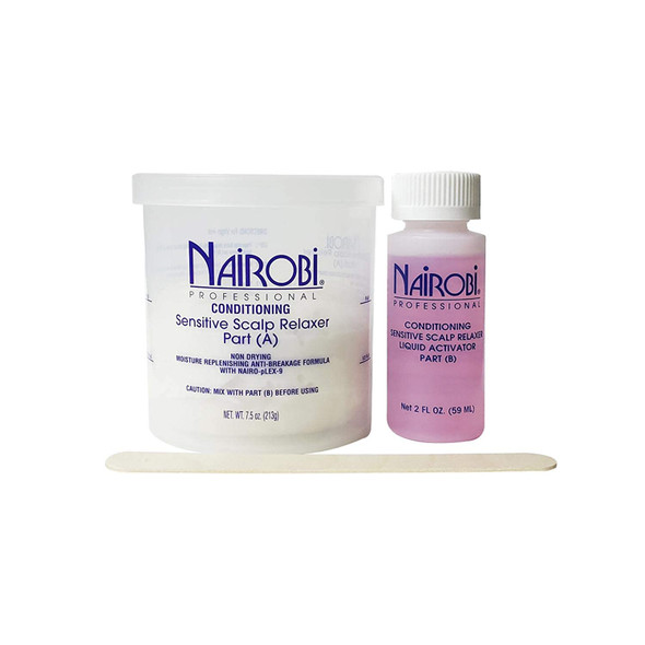 Nairobi Conditioning Sensitive Scalp Relaxer SINGLE Application.