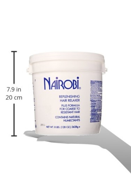 Nairobi Replenishing Hair Relaxer Regular Formula for Normal Hair Unisex 128 Ounce