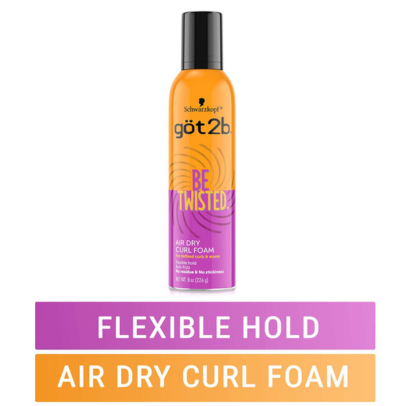 Got2b Be Twisted Air Dry Curl Foam 8 oz