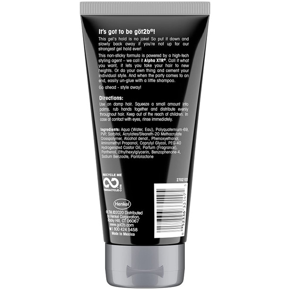 Got2b Ultra Glued Invincible Styling Hair Gel 6 Ounce