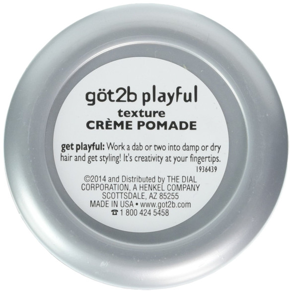 Got 2b Playful Texturizing Creme Pomade 2 oz 50 ml