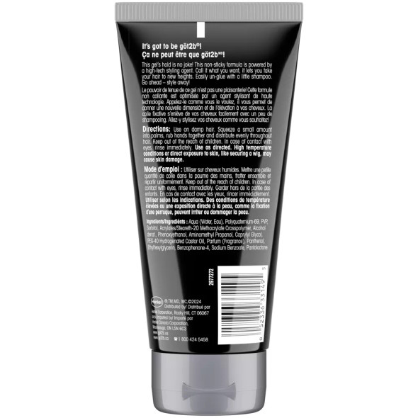 Got2b Ultra Glued Invincible Styling Hair Gel 6 Ounce Pack of 3