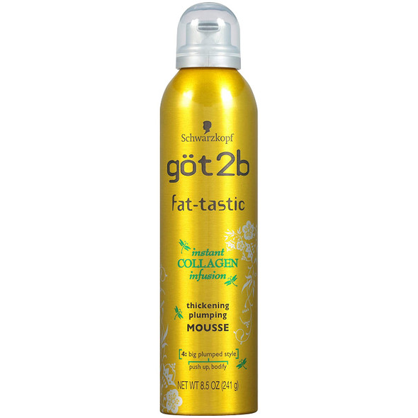 Got2B Fattastic Thickening Plumping Hair Mousse 8.5 Ounce