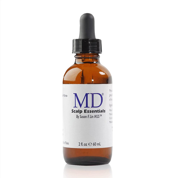 MD Scalp Essential Serum  Hair Treatment Formula for Dandruff Hair Loss ScalpItch  Infused with Mandelic Acid Lilac Extract  Caffeine to Promote Hair Regrowth DHT Blocking Scalp Rejuvenation