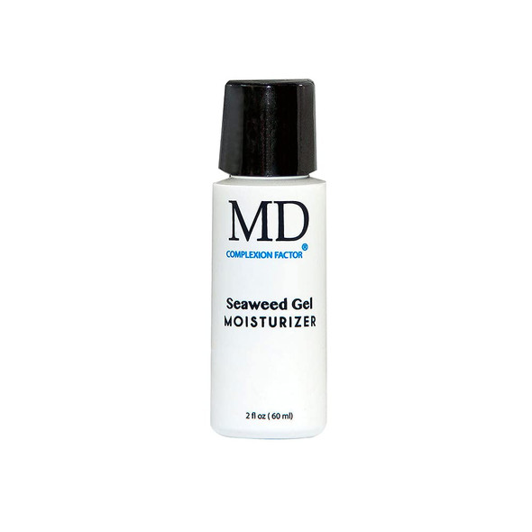 MD Complexion Factor Gel Moisturizer with Seaweed  Witch Hazel  Hydrating Deionized Water Gel  Complexion Enhancing Face Cream  Soothing Night Cream for Acne Control  Oil Free  Lightweight