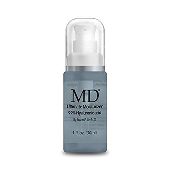 MD Ultimate Moisturizer Hyaluronic Acid Facial Serum for Skin  Deeply Hydrates  Plumps Skin Locks In Moisture  Daily Face Moisturizer Serum for Dry Skin  Suitable for All Skin Types