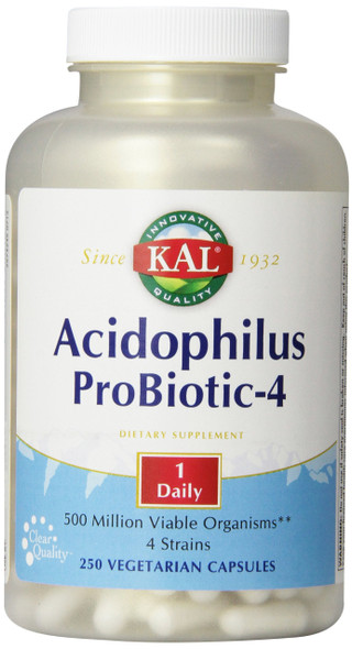 KAL Acidophilus Probiotic, 250 Count (Pack of 1)