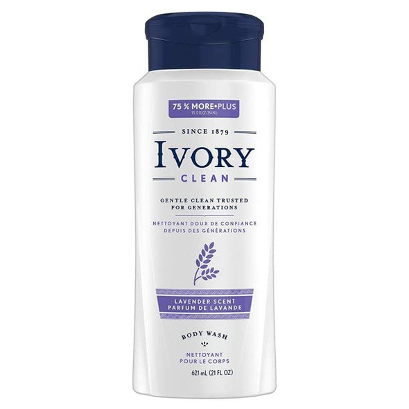 Ivory Lavender Body Wash 21 Fl Oz Pack of 2