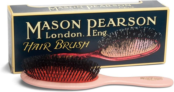 Mason Pearson B2 Extra Small Pure Bristle Hair Brush  Pink