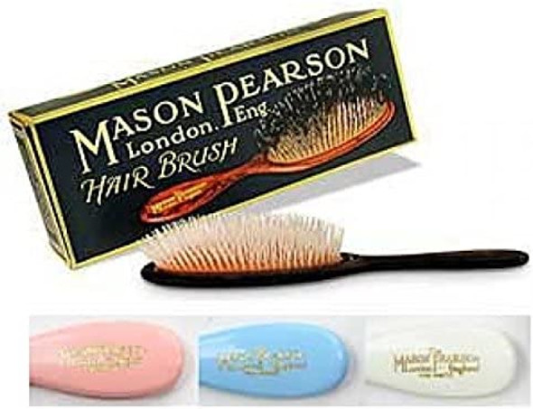 Mason Pearson N3 Handy Size Nylon Tufts Hair Brush  Blue