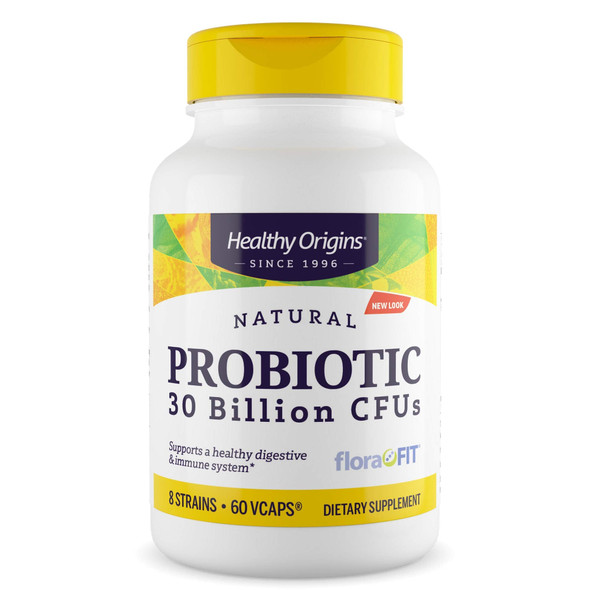 Healthy Origins Probiotic 30 Billion CFU's Shelf Stable, 60 Count
