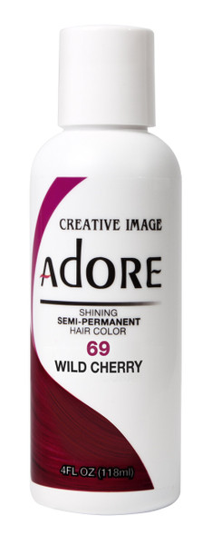 Adore Shining Semi Permanent Hair Colour 69 Wild Cherry by Adore