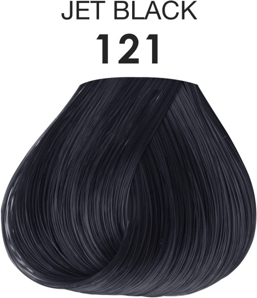Adore SemiPermanent Haircolor 121 Jet Black 4 Ounce 118ml 3 Pack