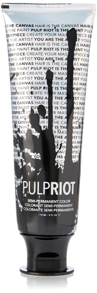 Pulp Riot SemiPermanent Hair Color for Unisex Smoke Grey 4 Ounce