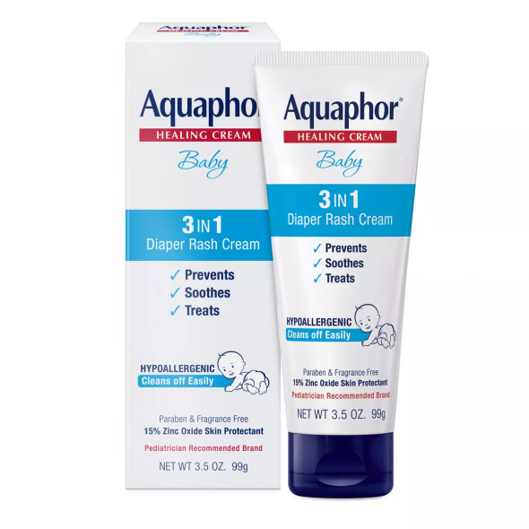 Aquaphor Baby Diaper Rash Cream 3.50 oz