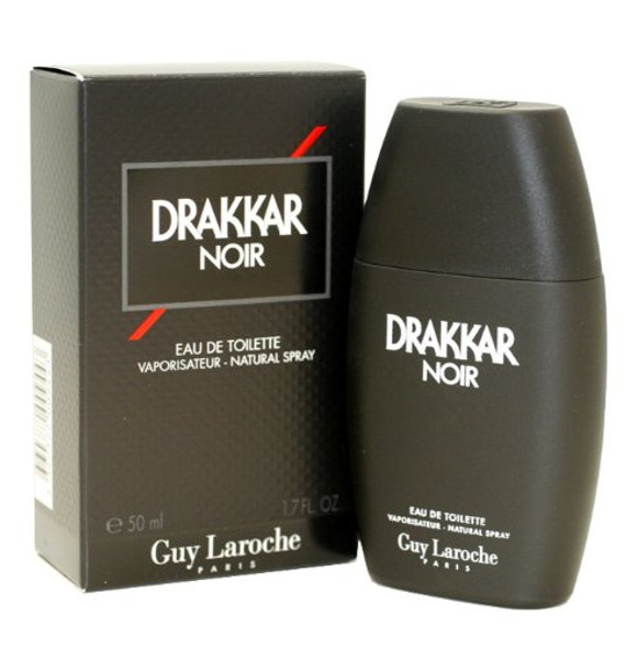 Guy Laroche Drakkar Noir Eau De Toilette Spray 1.7 Ounce / 50 Ml for Men 1.7 Fluid Ounce black