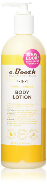 C. Booth 4 in 1 Lemon Sugar Body Lotion