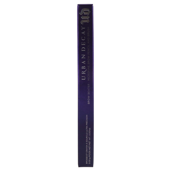Urban Decay Brow Beater Microfine Brow Pencil and Brush  Neutral Brown Women Eyebrow 0 oz