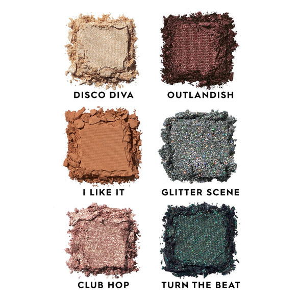 Urban Decay Decades Mini Eyeshadow Palette  HighPigment Buildable Blendable  Matte Metallic  Shimmer Shades Inspired by 70s Disco Boogie