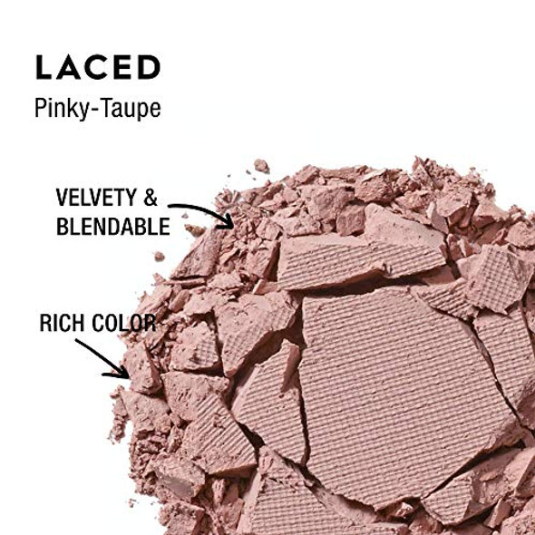 Urban Decay Eyeshadow Compact Laced  PinkyTaupe  Matte Finish  UltraBlendable Rich Color with Velvety Texture