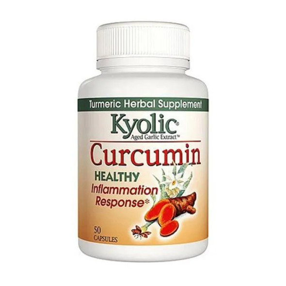 Kyolic Curcumin Healthy Inflammation Response 50 Capsules