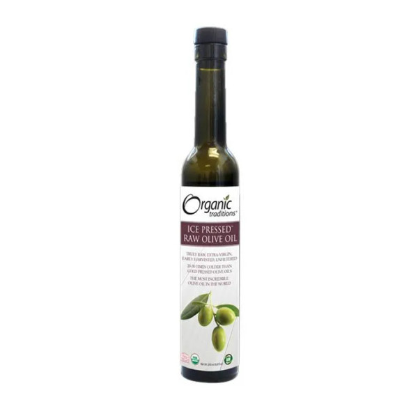Organic Traditions Raw Ice-Pressed Olive Oil 200 ml