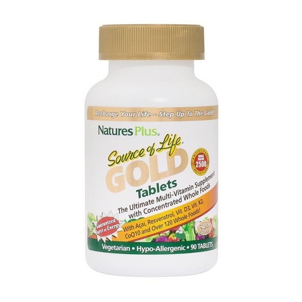 Natures Plus Source Of Life Gold Tablets 90'S