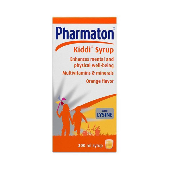 Kiddi Pharmaton Syrup 200 ml Bottle